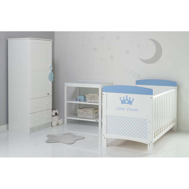 Obaby Grace Little Prince Cot Bed 3 Piece Nursery Furniture Set Wayfair